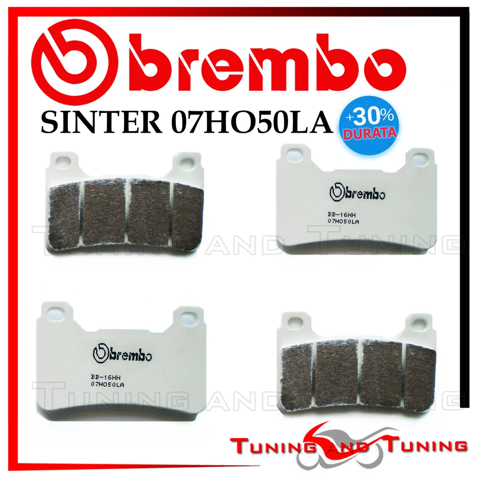 Pastiglie Anteriori BREMBO LA SINTER PER HONDA CBR RR 1000 2004 2005 2006 - Imagen 1 de 1