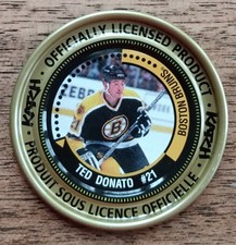 1997-98 Irwin Toys Hockey Katch Coin Gold Version Medallion #10 Ted Donato