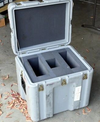 Large Pelican Hard Transit Case with Foam Mod AL1814-1504 Agilent E4418B E4419B - Image 1 of 4