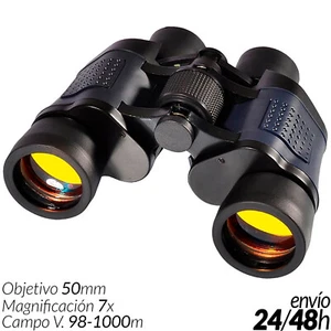 Prismáticos Binoculares 7x50 Caza Deporte Pesca Camping Senderismo 98m 1000m - Imagen 1 de 34