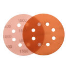 125Mm 5 Inch Wet And Dry Sanding Discs Sandpaper Film Pads 600- 5000 Grit 8 Hole