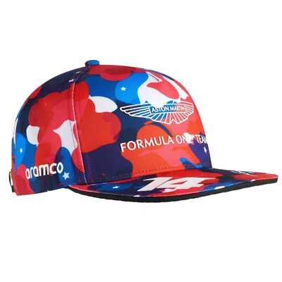 Aston Martin Aramco Formula 1 Cap - Fernando Alonso - US Grand Prix - Austin Hat - Image 1 of 4