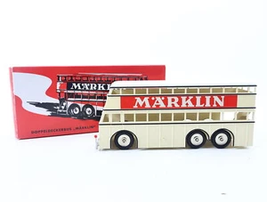 E1561 Märklin Spur 0 18080 Modellauto Bus Doppeldeckerbus "Märklin" / Replika - Bild 1 von 8