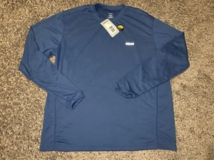 Hind Metro Long Sleeve Men's Running Shirt Blue XXL - Picture 1 of 3
