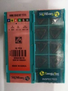10PCS NEW Taegutec CNC blade WNMG080408MT TT7015 - Picture 1 of 1