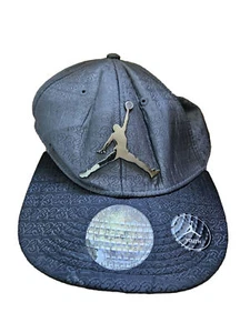 Michael Jordan #23 Hat Cap Jordans Youth Size Snapback Black Adjustable Strap - Picture 1 of 7