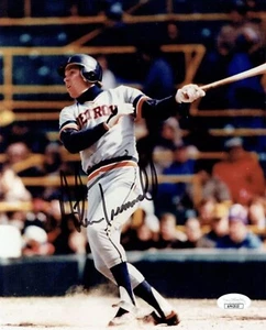 Alan Trammell Detroit Tigers Signed 8x10 W/JSA Certification - Picture 1 of 2