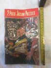 VINTAGE DIME STORE TOY, NOS : 2 PIECE JIGSAW PUZZLES