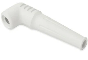 Winkel Wasserhahn Wirbeldüse Anti Spritzer Küche Bad Wasserhahn oben Gummi flexibel 1/2 - Bild 1 von 3