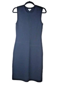 Vince Womens Small Wool Sweater Knit Midi Dress Sheath Minimalist Luxury - Picture 1 of 8