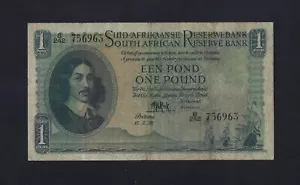 South Africa 1 Pound 1956 P-93 VF - Picture 1 of 2