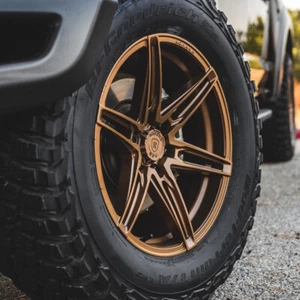 20" Rohana RFV1 Bronze Forged Wheels Rims Fits 2014-2018 Chevrolet Silverado - Picture 1 of 12