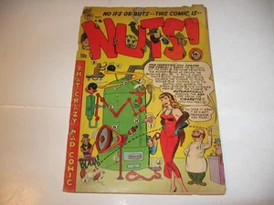 NUTS! COMIC #4 1954 -SCARCE- Golden Age Comic - Picture 1 of 1