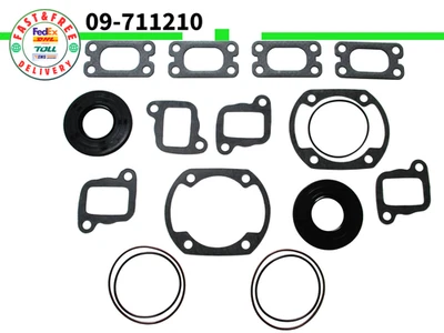 For Ski-Doo 09-711210 Full Gasket Set 711210 Snowmobile (Pakningssett) 380‑440cc - Image 1 of 4