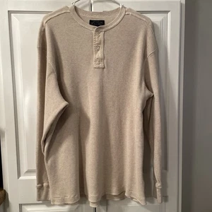 Henleys Térmicos Hombre Beige y Gris Oscuro Talla L 42/44 Nuevo Con Etiquetas - Imagen 1 de 6