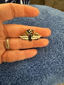 De colección Indianapolis Motor Speedway Alas Rueda Banderas Logo Lazo Solapa Pin 57 - Imagen 1 de 2