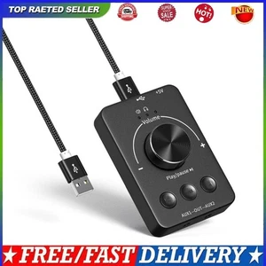 USB Volume Control Knob Volume Adjustment Knob Bluetooth-Compatible5.1 - Afbeelding 1 van 9