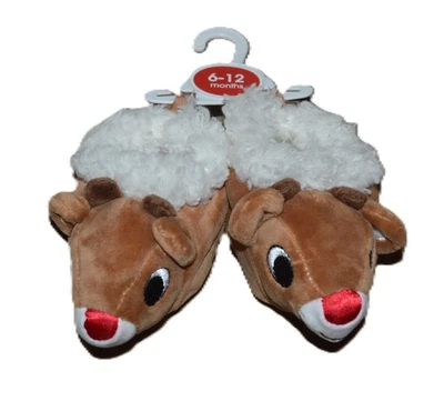 Botines Rudolph El Reno Nariz Roja RUDOLPH Talla 6-12 Meses Foto 1 de 2