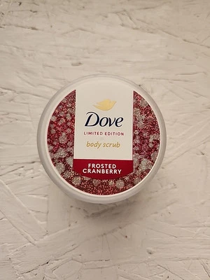 Dove Body Scrub Limited Edition Frosted Cranberry Holiday Edition. 3.5 oz  - Image 1 of 2