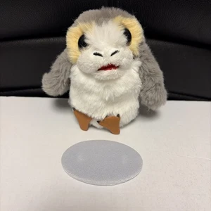 Disney Parks Star Wars Porg Parlante Spalla Magnetica Pal Peluche Bambola Funziona Disco - Foto 1 di 6