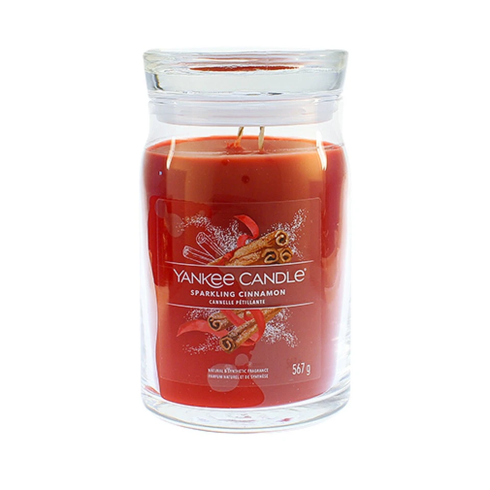 Yankee Candle Sparkling Cinnamon Signaturkerze 567 g - Bild 1 von 1