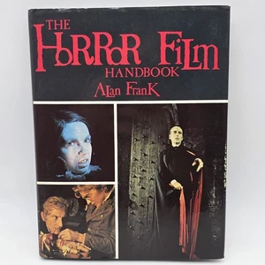 The Horror Film Handbook Hardcover Alan G. Frank 1982 - Picture 1 of 14