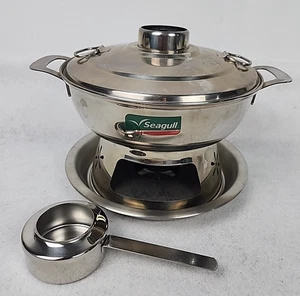 Soup Hot Pot Style Charcoal Korean Thai Kitchen Aluminium Cookware - Picture 1 of 13