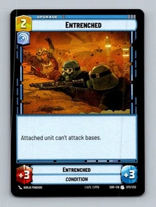 Star Wars Unlimited Entrenched #337 Hyperspace Foil Spark of Rebellion - Picture 1 of 1