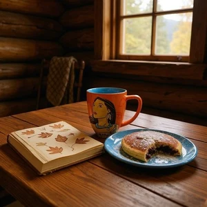 Taza de café retrato princesa Pocahontas parques Disney sigue tu propio camino nueva - Imagen 1 de 7