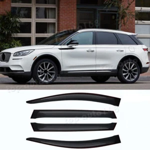 For Lincoln Corsair 2020-24 Smoke Window Wind Visors Rain Guard Vent Deflectors - Picture 1 of 6