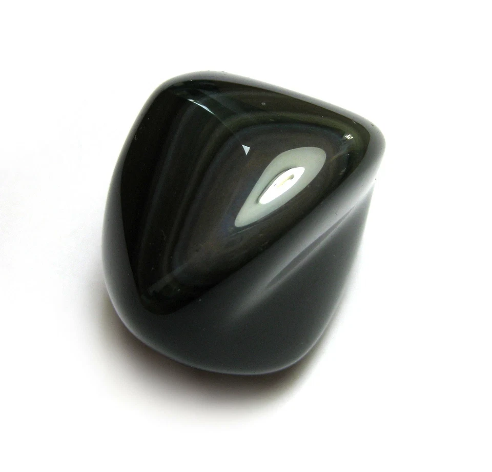 Trommelstein Obsidian Regenbogen 1 Stück - Bild 1 von 1