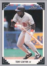 Tony Gwynn 1991 Leaf Preview Insert Card