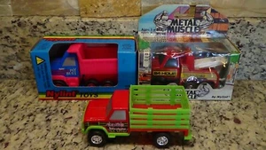 rare 1991 Chevy Nylint Li'l Ones mini dump truck stake farm pickup tow wrecker  - Picture 1 of 8