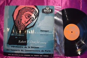 Denzler. Honegger (Symphony 3; Chant de Joie). Decca LXT 5118 LP - Picture 1 of 3