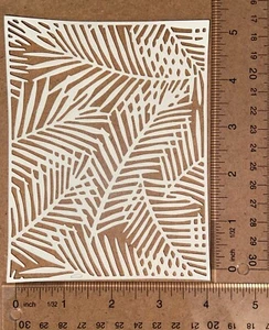 💚 PANEL DE 5 HOJAS papel cartulina adornos troquelados - Imagen 1 de 13