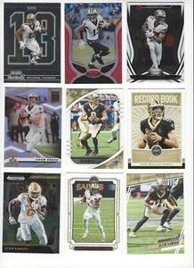 Lot of (75) Premium NEW ORLEANS SAINTS Football Cards!  Brees x13! Kamara Thomas - Picture 1 of 9