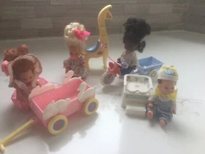Barbie Heart Family Cousins w Growing Up Item(Price Listed = One Of Four Sets) - Picture 1 of 12