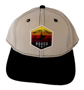 2022 Las Vegas NFR - National Finals Rodeo Baseball Cap - Bronc Rider - Tan NEU - Bild 1 von 9