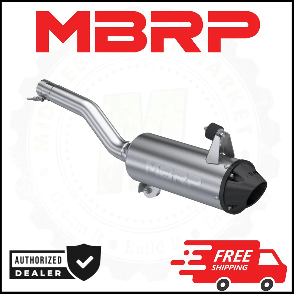 Escape antideslizante único MBRP 5" | Se adapta a Can-Am Outlander 650 850 1000R 2016-2024 Foto 1 de 2