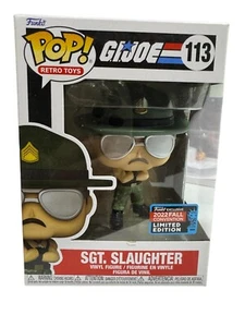 Funko Pop! Vinyl: G.I. Joe - Sgt. Slaughter - 113 - 2022 Fall Convention- NEU - Bild 1 von 1
