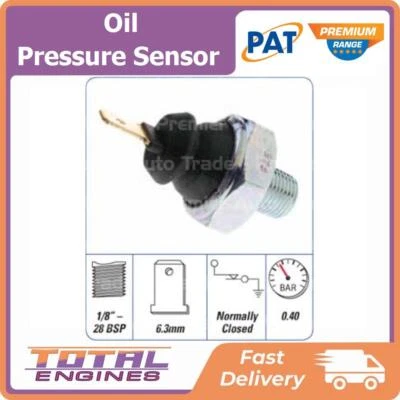 PAT Premium Oil Pressure Sensor fits Proton Jumbuck 1.5L 4Cyl 4 G 15 - image 1 of 2
