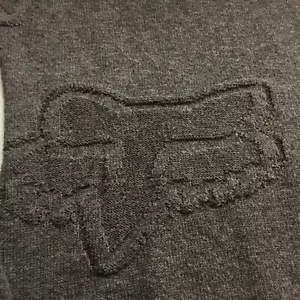 Fox Racing Womens Long Sleeve Sweater Top Gray with Fox Embossing Size XS - Picture 1 of 7