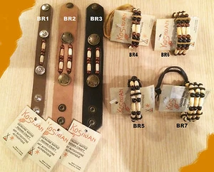 Bracelets AMERINDIEN HURON 5 Nations Canada - Imagen 1 de 6