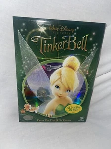 TINKERBELL Disney NEW DVD With Deleted Scenes, Musid Video, 2008 Kids Childrens  - Imagen 1 de 2
