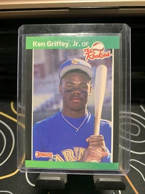 Donruss The Rookies #3 1989 Ken Griffey Jr  Foto 1 de 2