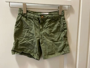 Carter's Size 4 Shorts Olive Army Green Adjustable Waist EUC - Picture 1 of 2
