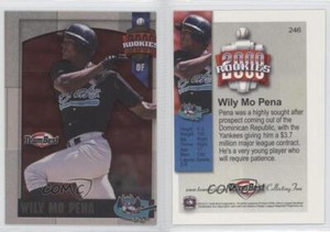 2000 Team Best Rookies Gold Foil Wily Mo Pena #246
