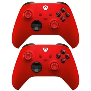 Microsoft QAU-00011 Xbox Wireless Controller Pulse Red 2 Pack - Picture 1 of 3
