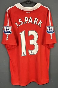 CAMISETA DE FUTBOL HOMBRE FC MANCHESTER UNITED 2010/2011 PARK JI-SUNG 13 TALLA XL - Imagen 1 de 17