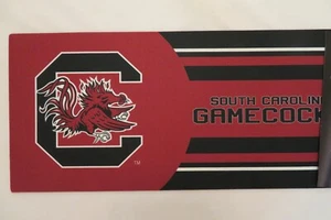 SOUTH CAROLINA GAMECOCKS, University, Sassafras Rug Insert Switch Door Mat 10x22 - Picture 1 of 3